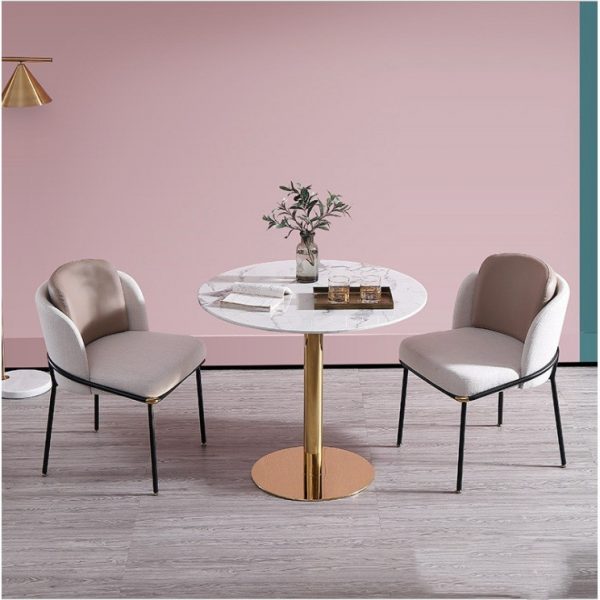 Chair Marble Small Round Table - Image 3
