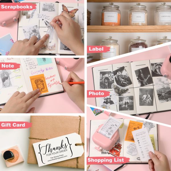 Thermal Mini Printer, X2 Inkless Sticker Maker - Image 8