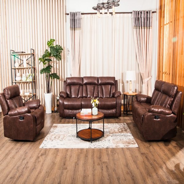 3 Piece Recliner Living Room Sofa - Image 6