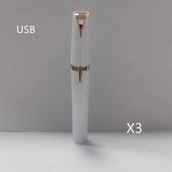 Mini recortador eléctrico de cejas y lápiz labial - Image 6