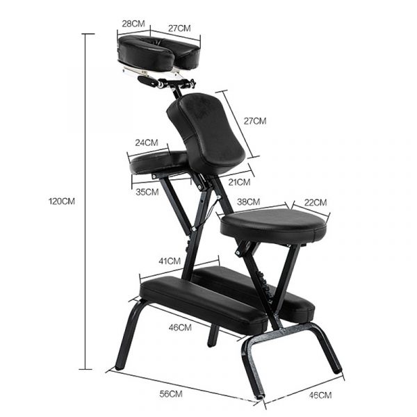 Portable Tattoo Chair Scraping Chair Massage - Image 5