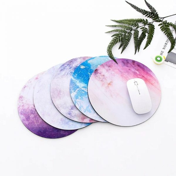 Space Round Mouse Pad PC Gaming Non - Image 2