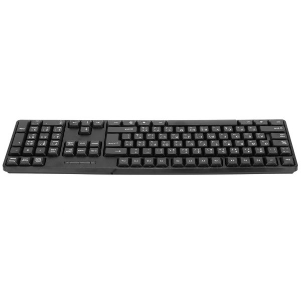 Computer Keyboards Ergonomic Design Durable USB - Image 2