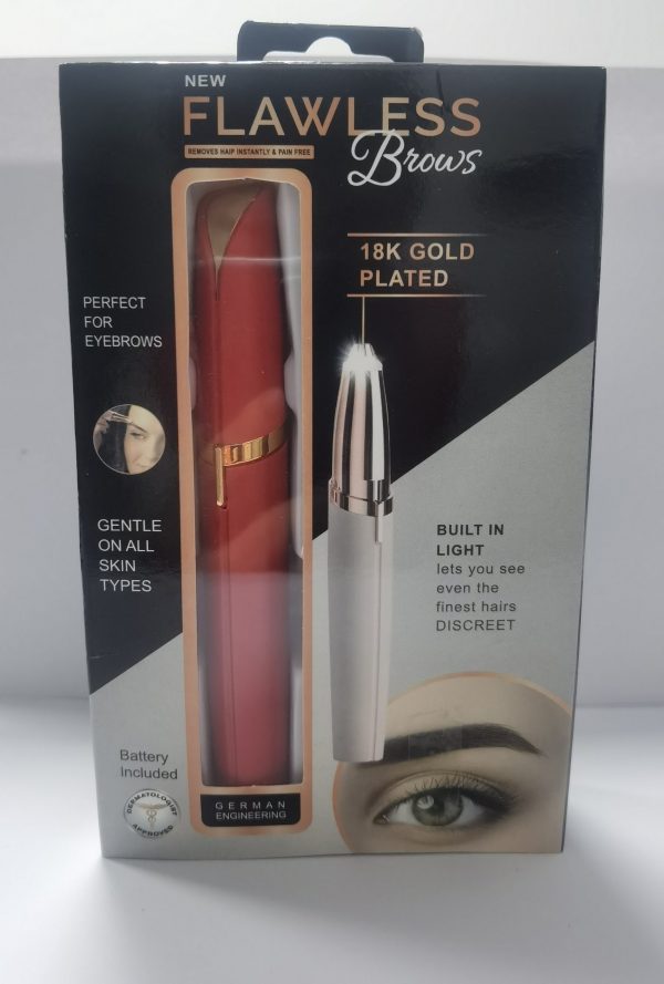 Mini recortador eléctrico de cejas y lápiz labial - Image 9