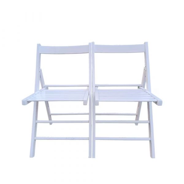 Foldable Chair In White - Image 6