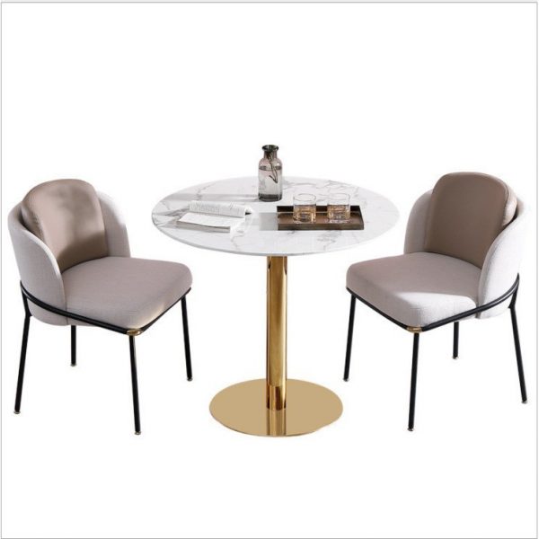 Chair Marble Small Round Table - Image 5