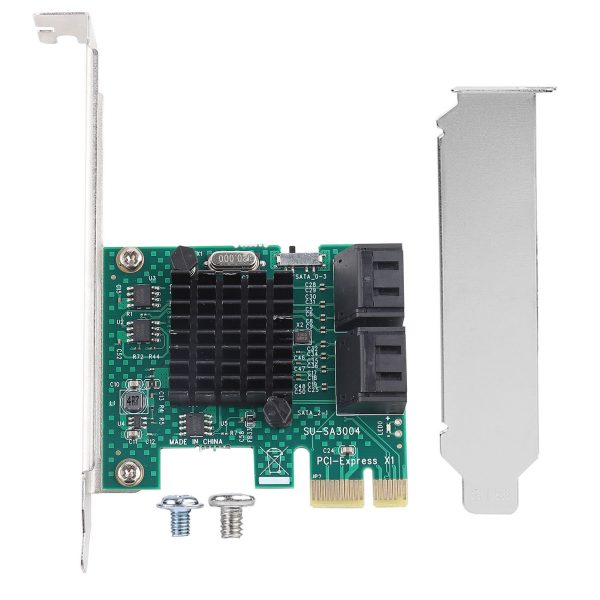 SATA 3.0 Expansion Card 4-Port PCIE to SATA 3.0
