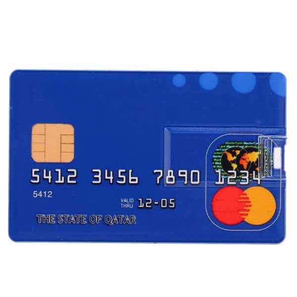 Card Shaped U Disk Simple Unique USB Flash Drive for Data Storage File Transfer (32GB) - Image 8
