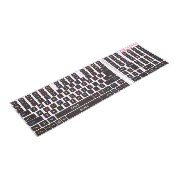 2 Pcs Keyboard Stickers PVC Decorative General Desktop - Image 9