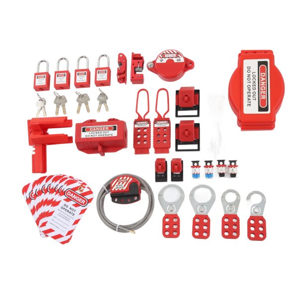 47 Pieces Lockout Tagout Kit Industrial - Image 3