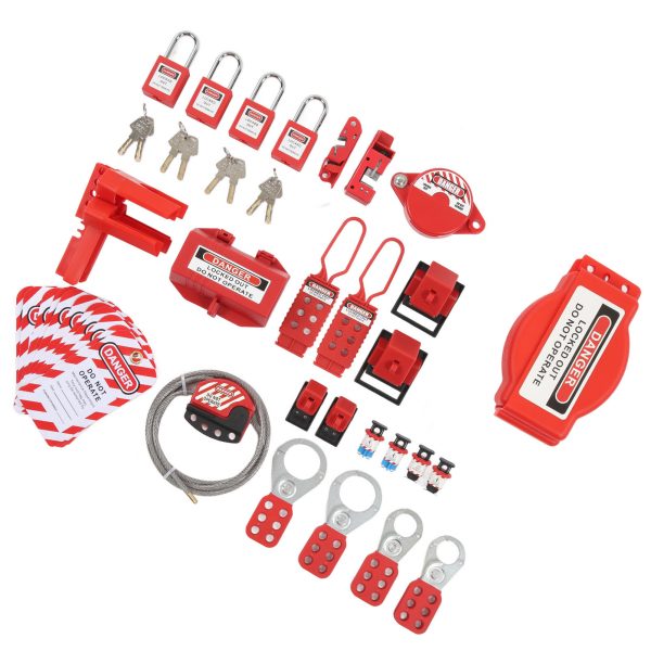 47 Pieces Lockout Tagout Kit Industrial - Image 4