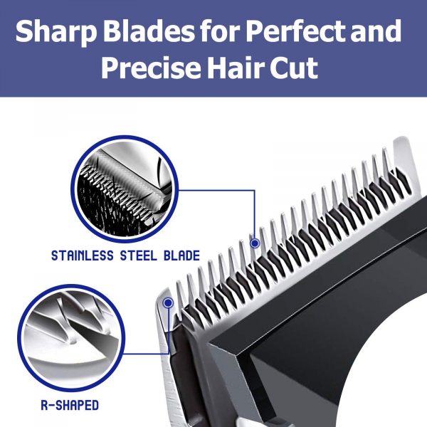 Professional Hair Clippers, Corded Hair Clippers for Men Kids, - Image 6