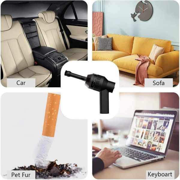 Portable Cordless Electric Air Duster Keyboard PC - Image 3