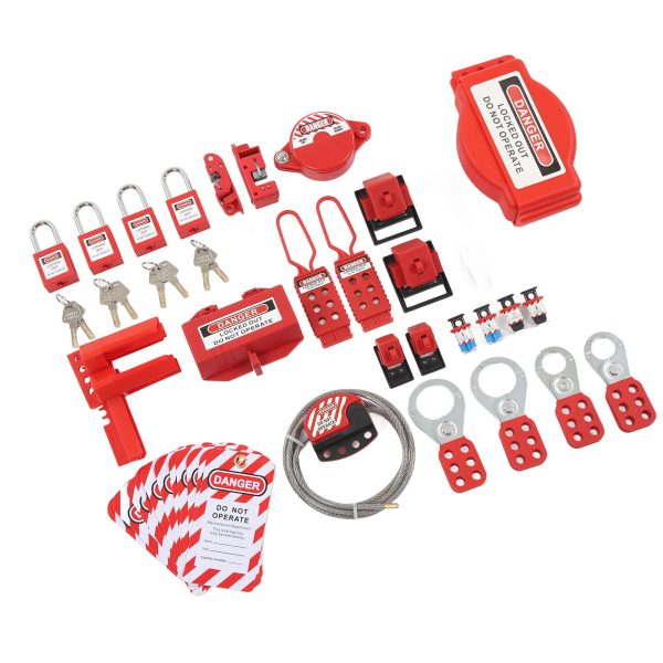 47 Pieces Lockout Tagout Kit Industrial - Image 6