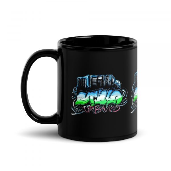 Black Glossy Mug - Image 2