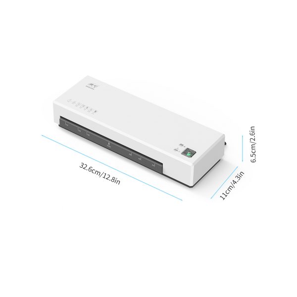 OSMILE Desktop Laminator Machine Set A4 Size - Image 2
