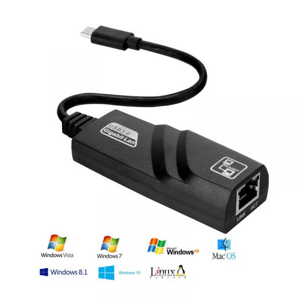 Type-C To RJ45 Gigabit Network Card To USB 3.1 Port - Image 3