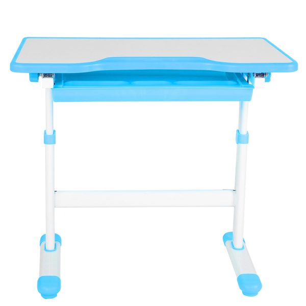 Desk Chair Children Activity Art Table Set(Blue) - Image 8