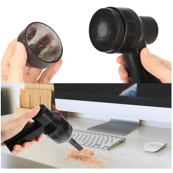Portable Cordless Electric Air Duster Keyboard PC - Image 8