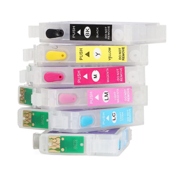6 Colors Ink Cartridge with Permanent Chip - Image 5