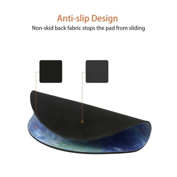 Space Round Mouse Pad PC Gaming Non - Image 5