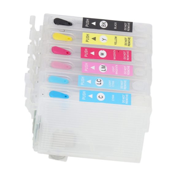 6 Colors Ink Cartridge with Permanent Chip - Image 7