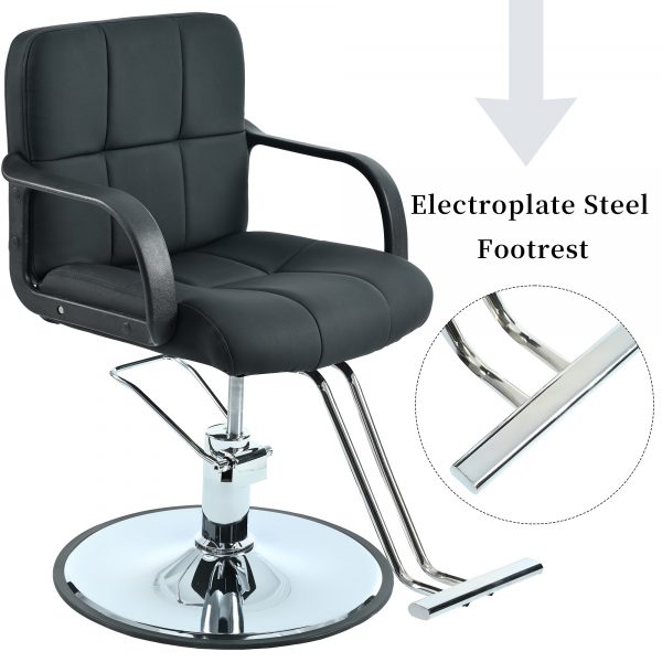 Metal Barber Salon Chair - Image 4
