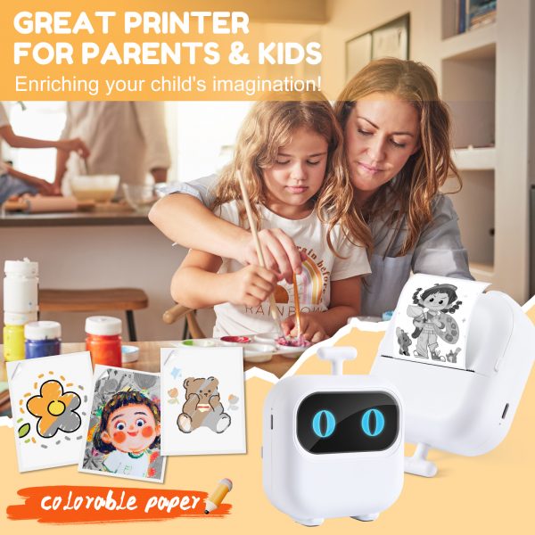 Thermal Mini Printer, X2 Inkless Sticker Maker - Image 5