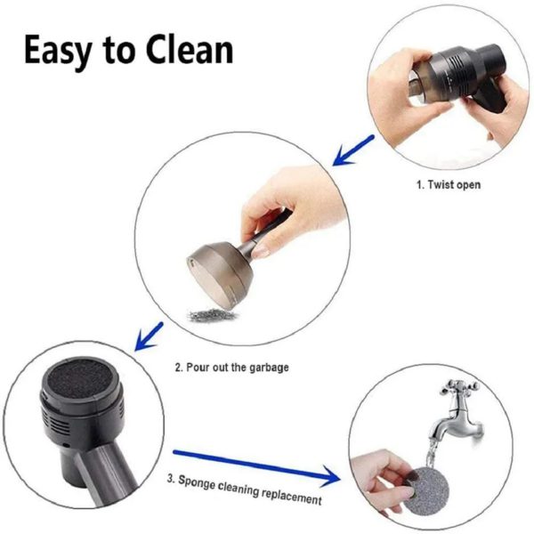 Portable Cordless Electric Air Duster Keyboard PC - Image 5
