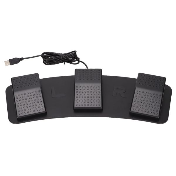 USB Triple Foot Switch Pedal Multifunctional Ergonomic