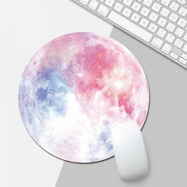 Space Round Mouse Pad PC Gaming Non - Image 3