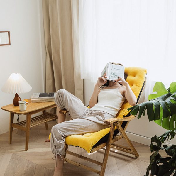 Thickened Folding Chair Lazy Chair Cushion - Image 7