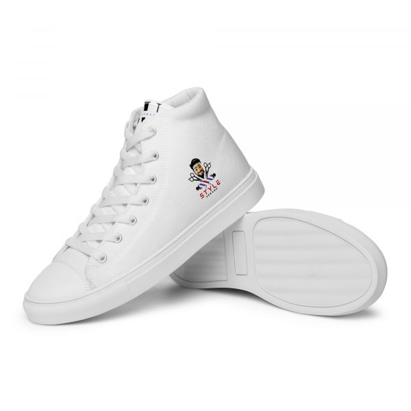 Men’s high top canvas shoes - Image 3