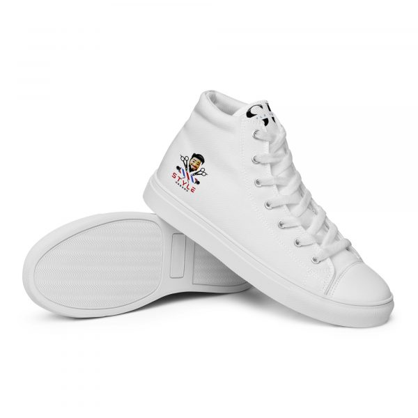Men’s high top canvas shoes - Image 4