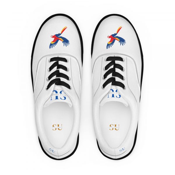 Men’s lace-up canvas shoes