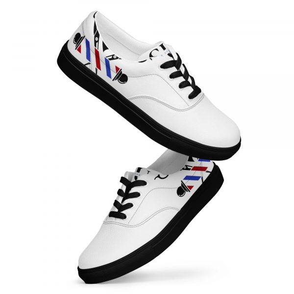 Men’s lace-up canvas shoes