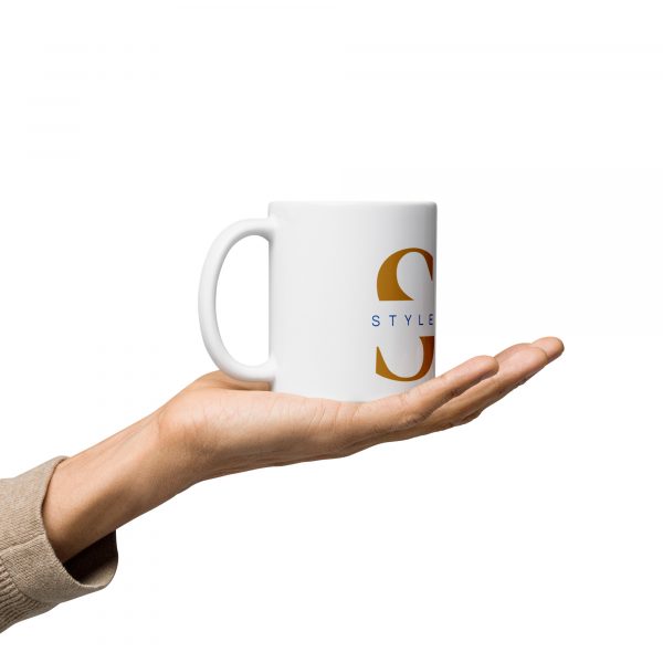 White glossy mug - Image 2
