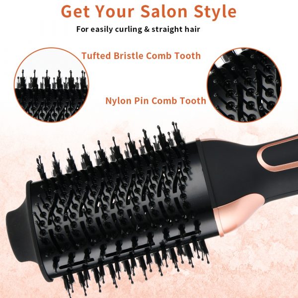 Wholesale 3 In 1 Electric Blow Dry Brush One Step Hair Dryer High Power - Image 6