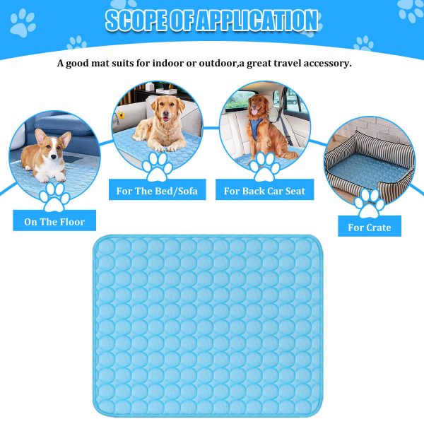 Pet Cooling Mat Cool Pad Cushion Dog Cat Puppy - Image 10
