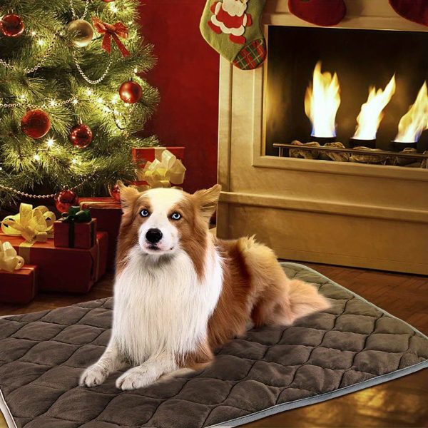 Dog Cat Bed, Cat Dog Non-Slip Mat, Extra Warm ThermaL - Image 4