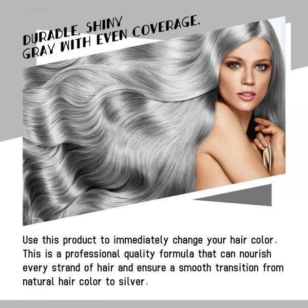 EELHOE Gray Hair Cream Natural Hair Color Long Lasting No Hair - Image 5