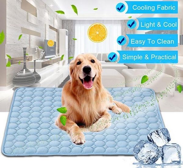 Pet Dog Cat Ice Silk Cold 
Nest Pad For Cooling In Summer