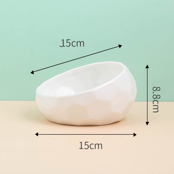 Pet Supplies Bowl Ceramic Cat Bowl Dog - Image 5