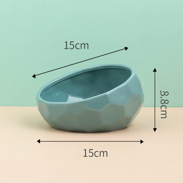 Pet Supplies Bowl Ceramic Cat Bowl Dog - Image 3