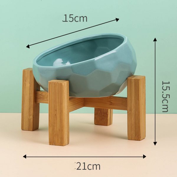 Pet Supplies Bowl Ceramic Cat Bowl Dog - Image 7