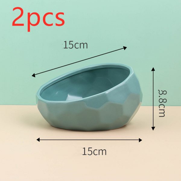 Pet Supplies Bowl Ceramic Cat Bowl Dog - Image 4