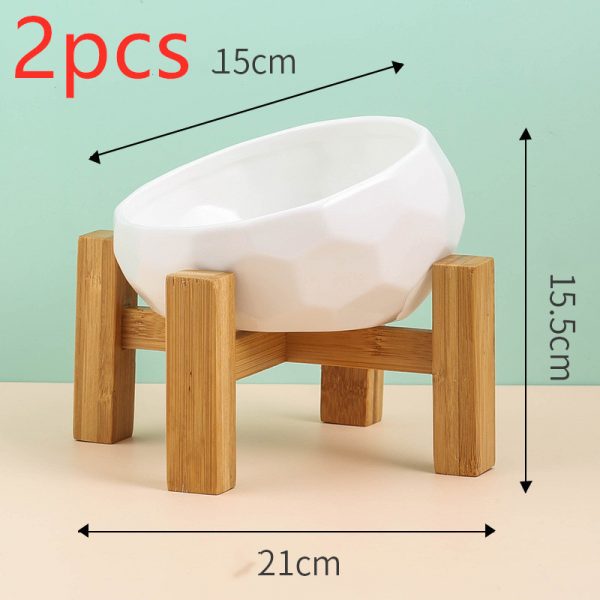 Pet Supplies Bowl Ceramic Cat Bowl Dog - Image 6