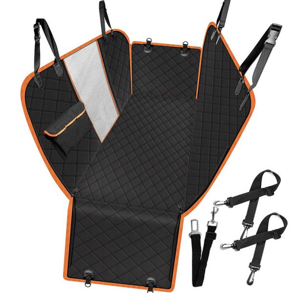 Dog Car Seat Cover View Mesh Pet Carrier - Image 6
