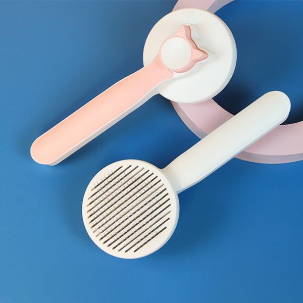 Cat Grooming Brush, Self Cleaning Slicker - Image 8