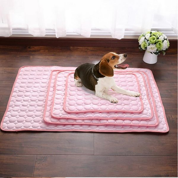 Pet Dog Cat Ice Silk Cold 
Nest Pad For Cooling In Summer - Image 6